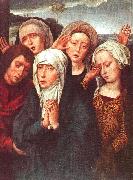Hans Memling The Virgin, St.John and the Holy Women Spain oil painting reproduction